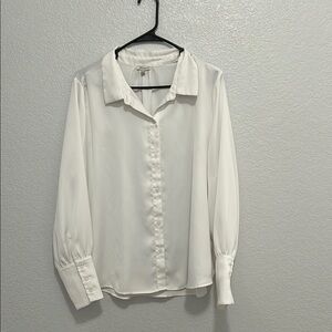 Classic White Long Sleeve Shirt